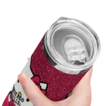 customized chicago bulls hello kitty red black skinny tumbler best selling 1.webp