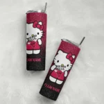 customized chicago bulls hello kitty red black skinny tumbler best selling 1.webp