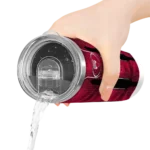 customized chicago bulls stacked diamond red skinny tumbler best selling 1.webp