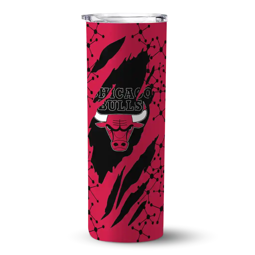 customized chicago bulls star pop red black skinny tumbler best selling 1.webp customized chicago bulls star pop red black skinny tumbler best selling 1.webp
