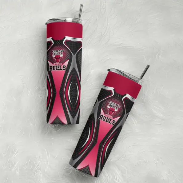 customized chicago bulls superman emblem red black skinny tumbler top rated.webp