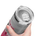customized chicago bulls swirl texture red skinny tumbler best selling 1.webp