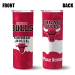 customized chicago bulls torn band red white skinny tumbler best selling 1.webp