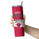 customized chicago bulls torn band red white skinny tumbler best selling 1.webp