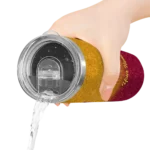 customized cleveland cavaliers sparkle lips wine skinny tumbler best selling 1.webp