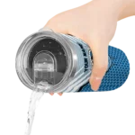 customized dallas mavericks chevron stripes blue skinny tumbler best selling 1.webp