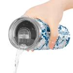 customized dallas mavericks claw marks blue white skinny tumbler best selling 1.webp