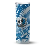 customized dallas mavericks helmet clash blue skinny tumbler best selling 1.webp
