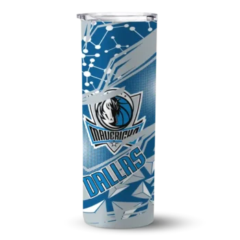 customized dallas mavericks helmet clash blue skinny tumbler best selling 1.webp