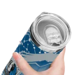 customized dallas mavericks helmet clash blue skinny tumbler best selling 1.webp