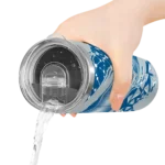 customized dallas mavericks helmet clash blue skinny tumbler best selling 1.webp