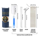 customized denver nuggets torn band blue white skinny tumbler best selling 1.webp
