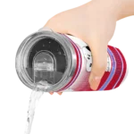 customized detroit pistons snoopy dog red white skinny tumbler best selling 1.webp