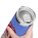 customized detroit pistons sparkle lips red skinny tumbler best selling 1.webp
