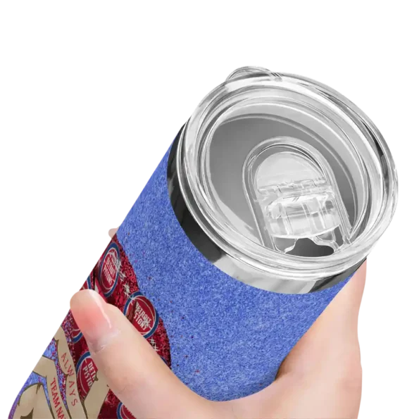customized detroit pistons sparkle lips red skinny tumbler high quality.webp