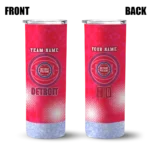 customized detroit pistons starburst tiles red skinny tumbler best selling 1.webp