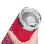 customized detroit pistons starburst tiles red skinny tumbler best selling 1.webp