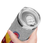 customized detroit pistons winnie the pooh red gray skinny tumbler best selling 1.webp