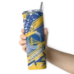 customized golden state warriors helmet clash blue skinny tumbler best selling 1.webp