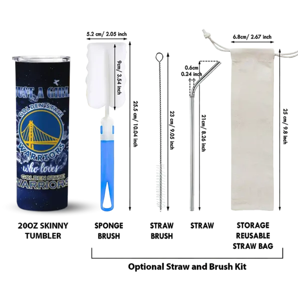 customized golden state warriors rose romance blue black skinny tumbler new arrival.webp