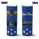 customized golden state warriors star cluster blue skinny tumbler best selling 1.webp
