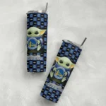 customized golden state warriors yoda cozy blue black skinny tumbler best selling 1.webp