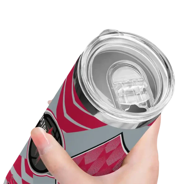 customized houston rockets camo texture red skinny tumbler high quality.webp