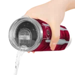 customized houston rockets stacked diamond red skinny tumbler best selling 1.webp