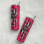 customized houston rockets star pop red black skinny tumbler best selling 1.webp