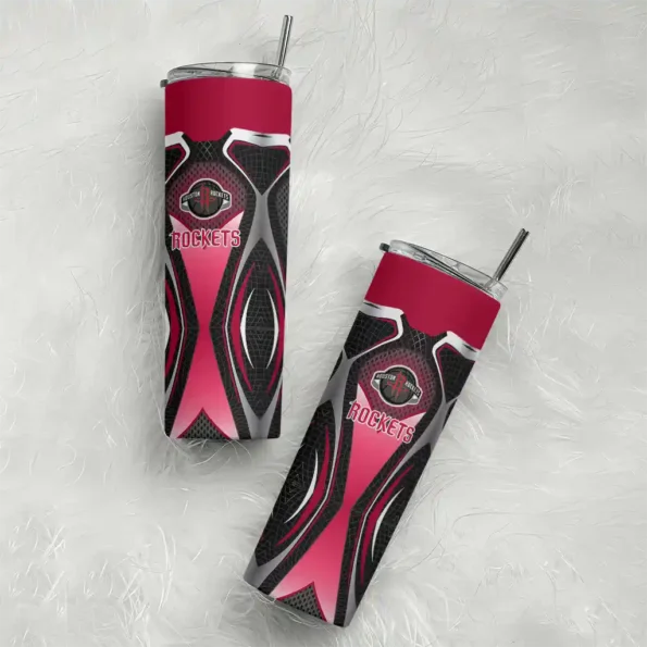 customized houston rockets superman emblem red black skinny tumbler top rated.webp