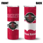 customized houston rockets torn band red white skinny tumbler best selling 1.webp