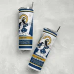 customized indiana pacers snoopy dog blue white skinny tumbler best selling 1.webp