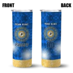 customized indiana pacers starburst tiles blue skinny tumbler best selling 1.webp