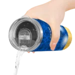customized indiana pacers starburst tiles blue skinny tumbler best selling 1.webp