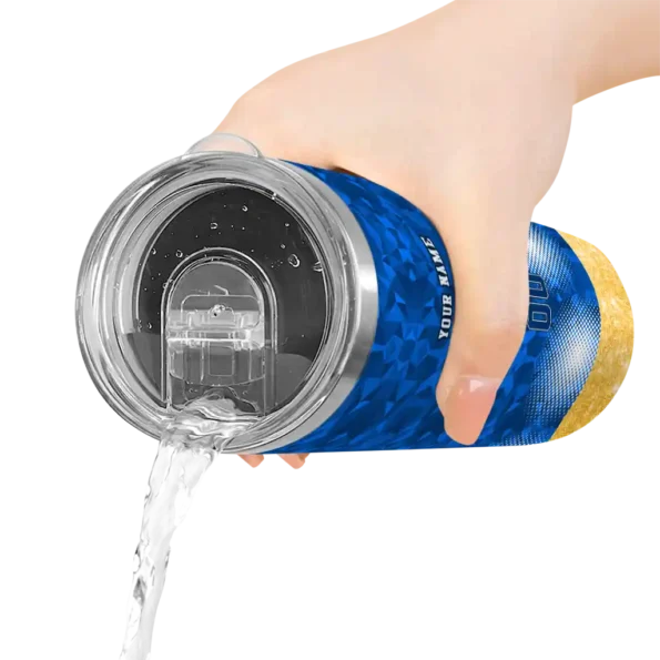 customized indiana pacers starburst tiles blue skinny tumbler latest model.webp