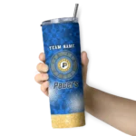 customized indiana pacers starburst tiles blue skinny tumbler best selling 1.webp