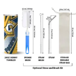 customized indiana pacers web stripes blue white skinny tumbler best selling 1.webp