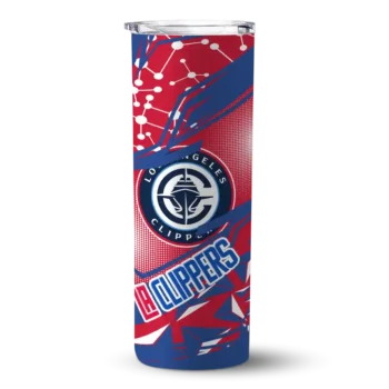 customized los angeles clippers helmet clash red skinny tumbler best selling 1.webp