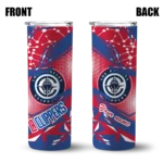 customized los angeles clippers helmet clash red skinny tumbler best selling 1.webp