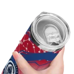 customized los angeles clippers helmet clash red skinny tumbler best selling 1.webp