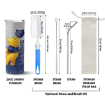 customized memphis grizzlies winnie the pooh blue gray skinny tumbler best selling 1.webp