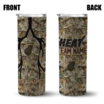 customized miami heat antler flow camo skinny tumbler best selling 1.webp