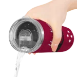 customized miami heat star cluster red skinny tumbler best selling 1.webp