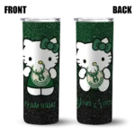 customized milwaukee bucks hello kitty green black skinny tumbler best selling 1.webp