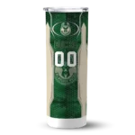 customized milwaukee bucks stacked diamond green skinny tumbler best selling 1.webp