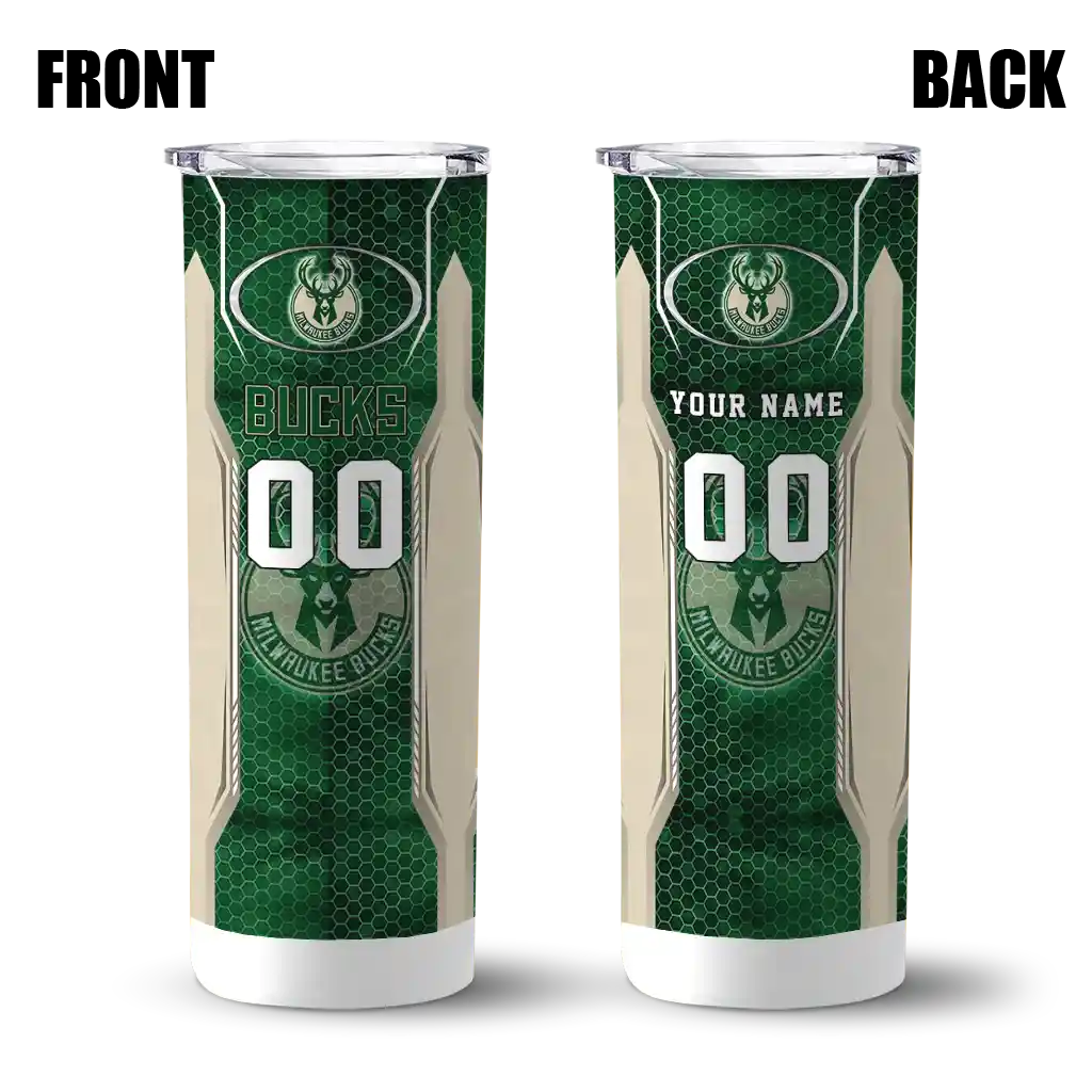 customized milwaukee bucks stacked diamond green skinny tumbler fashion forward.webp customized milwaukee bucks stacked diamond green skinny tumbler fashion forward.webp