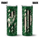 customized milwaukee bucks star pop green black skinny tumbler best selling 1.webp