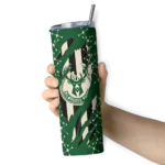 customized milwaukee bucks star pop green black skinny tumbler best selling 1.webp