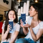 customized minnesota timberwolves starburst tiles midnight blue skinny tumbler best selling 1.webp