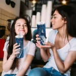 customized minnesota timberwolves web stripes midnight blue white skinny tumbler best selling 1.webp